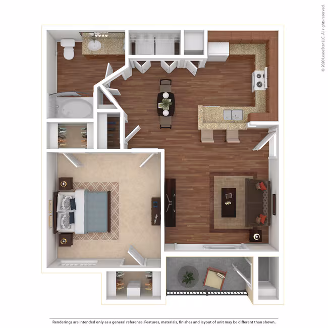 Unit 3103 7203 floor plan